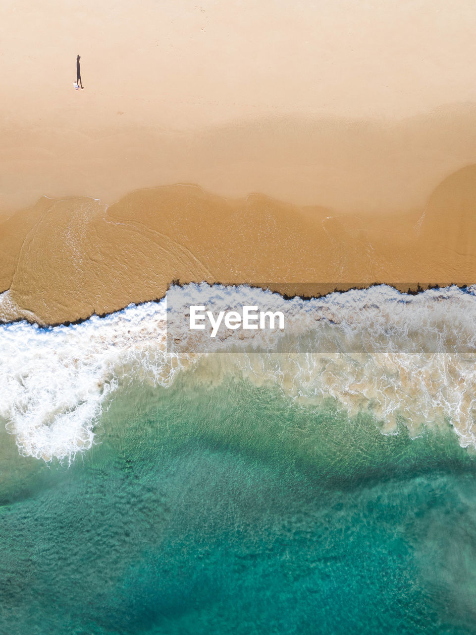 Aerial view of beach