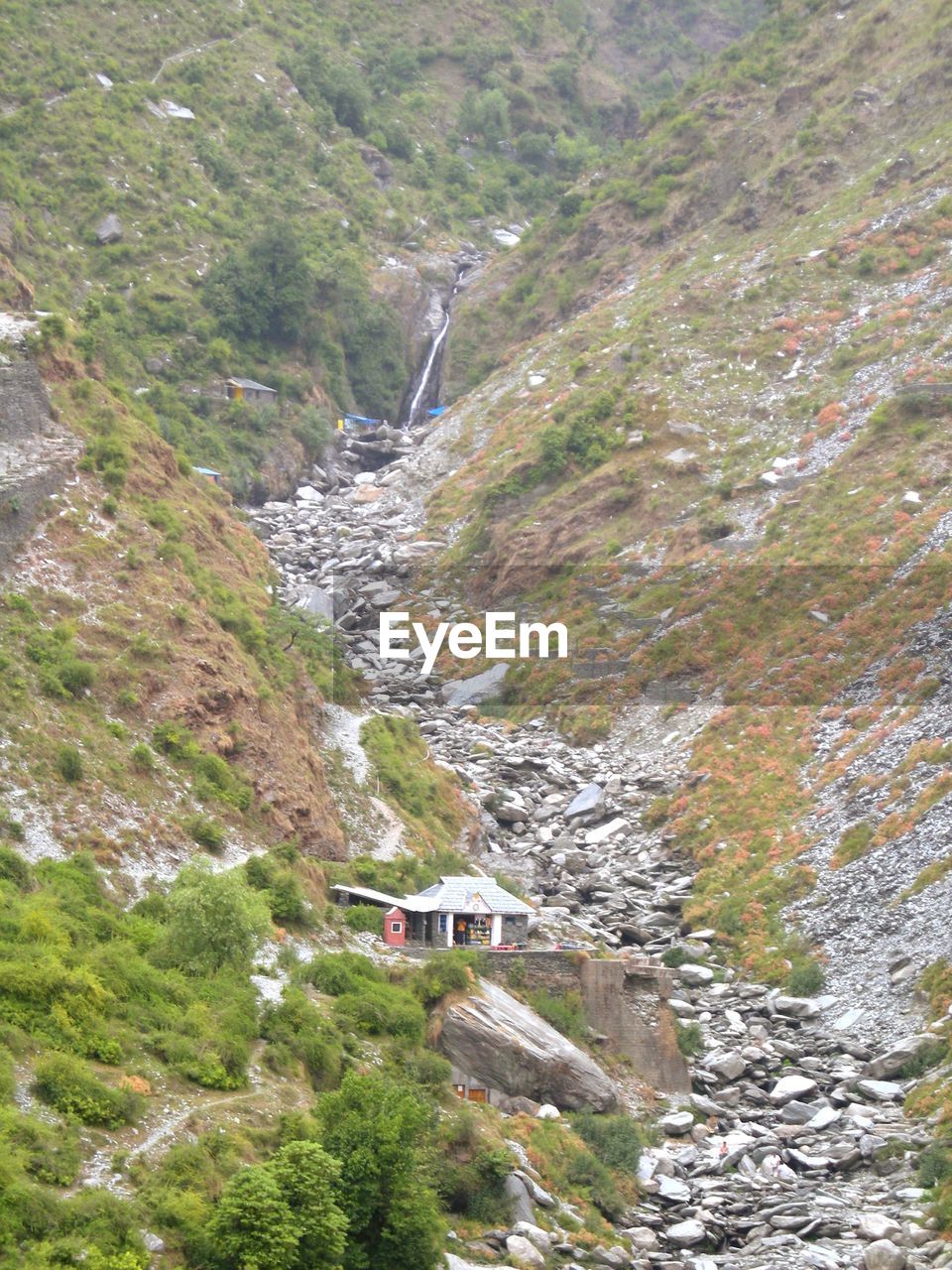 SCENIC VIEW OF LANDSCAPE BY MOUNTAINS