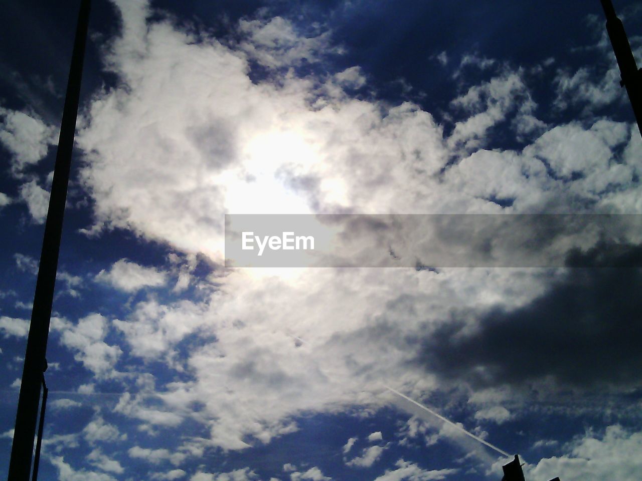 LOW ANGLE VIEW OF SKY AND CLOUDS