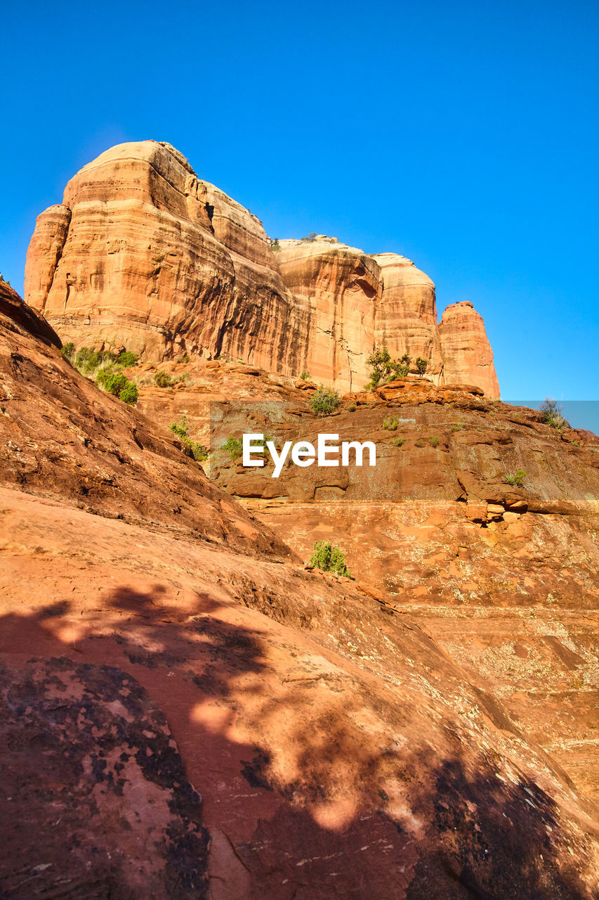 rock formations in desert