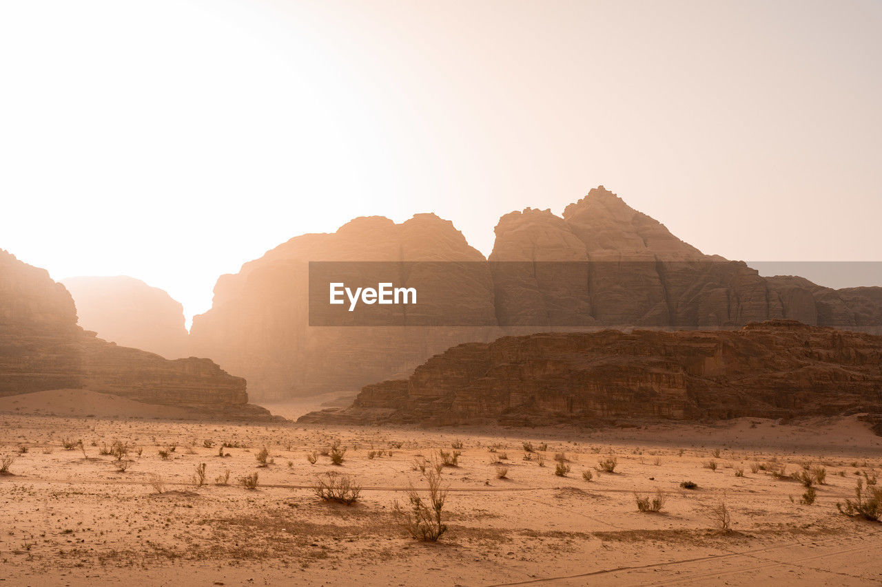 scenic view of desert