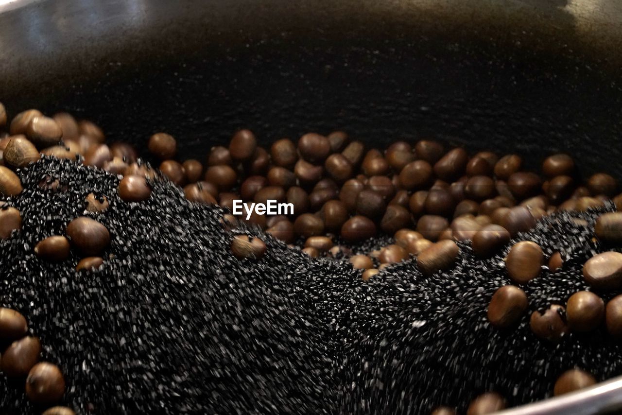 Close-up of coffee beans