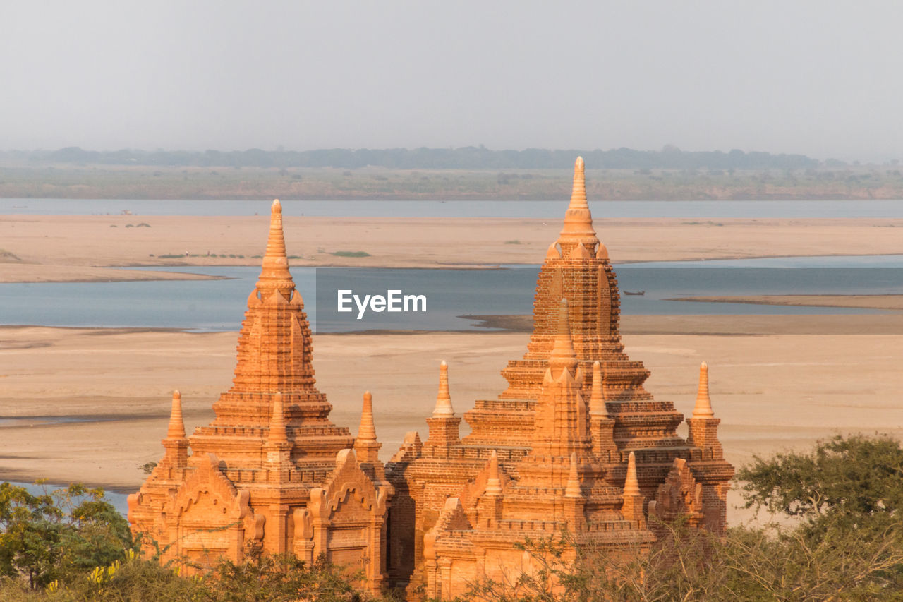 STUPAS OF A BUILDING