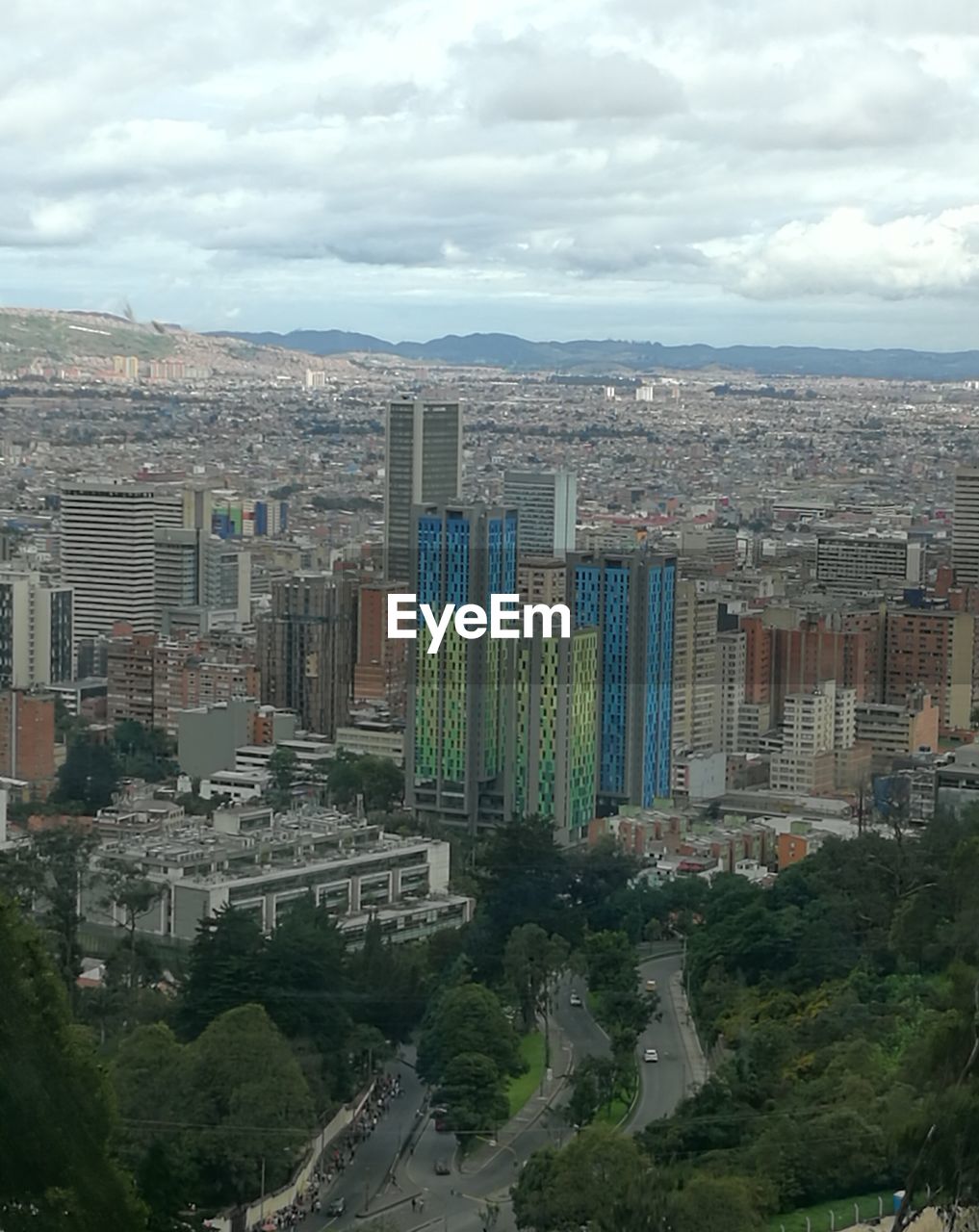 AERIAL VIEW OF CITYSCAPE