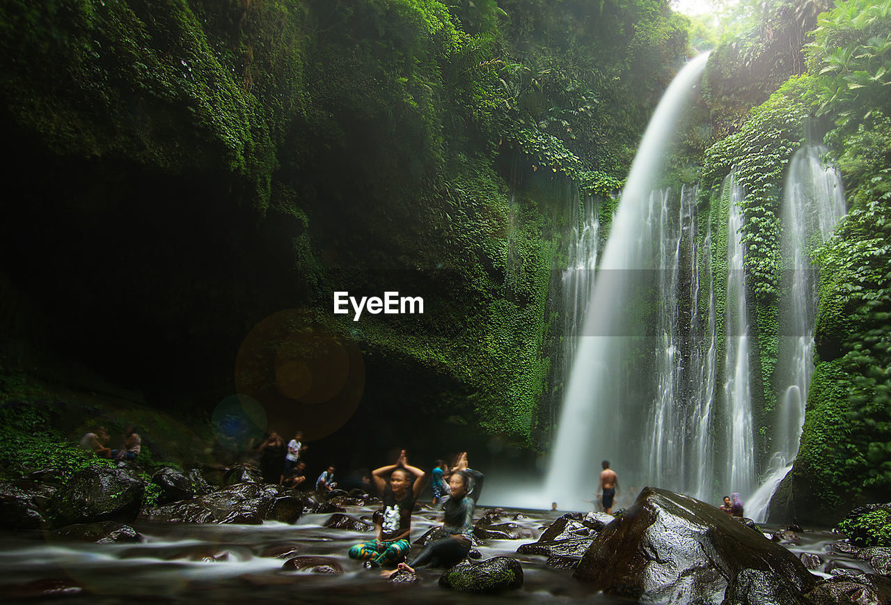 WATERFALL IN A RIVER