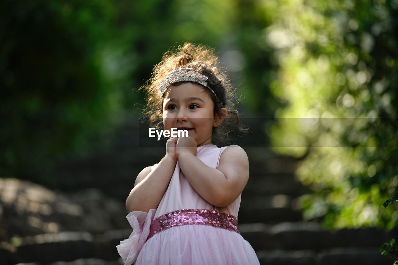 Portrait of a smiling girl