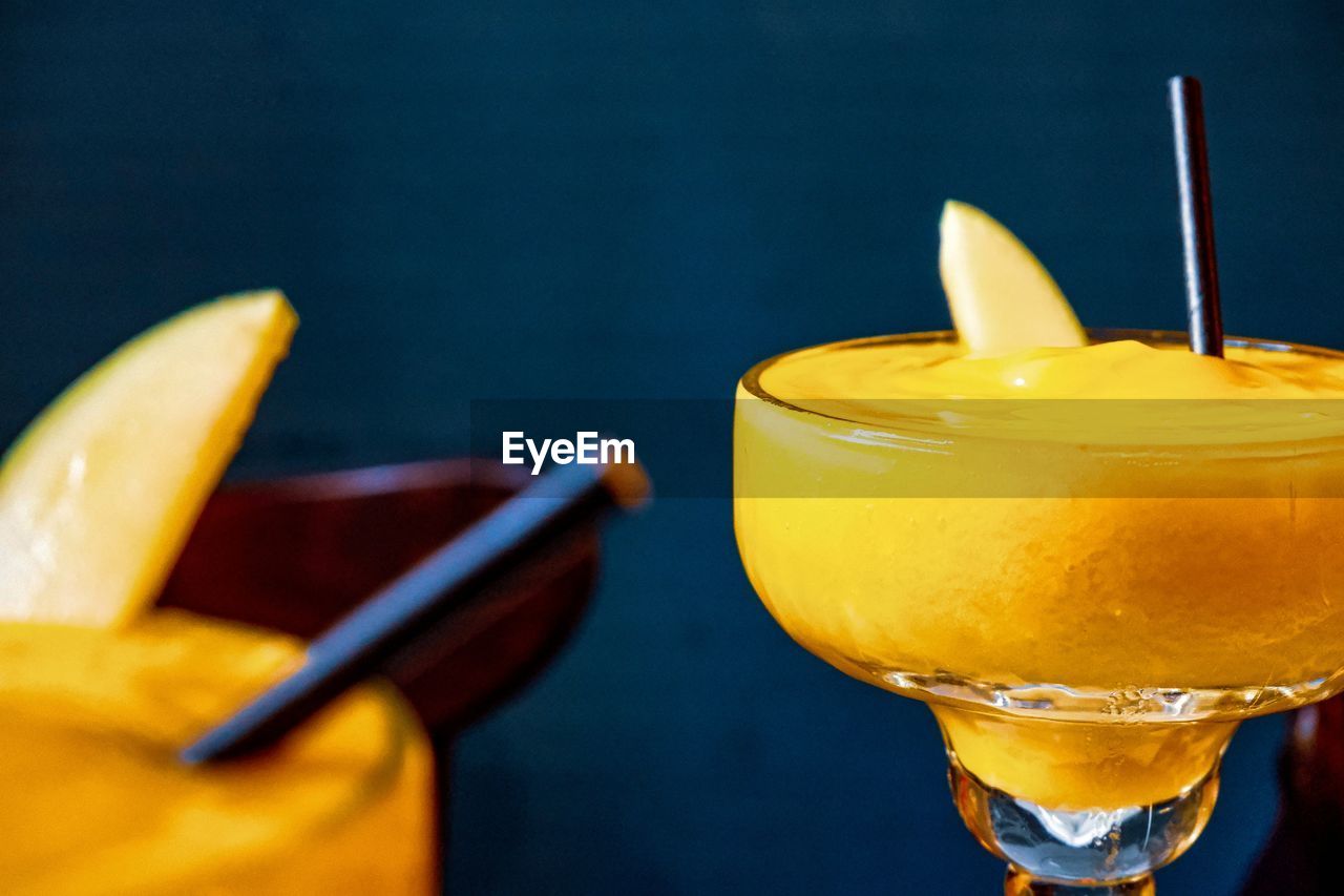 Close-up of drink on table