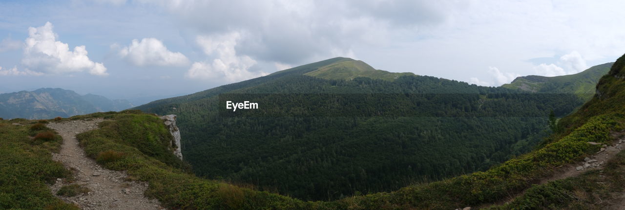 Panoramic view of landscape against sky