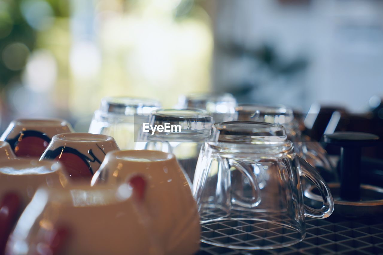 Close-up of drink on table