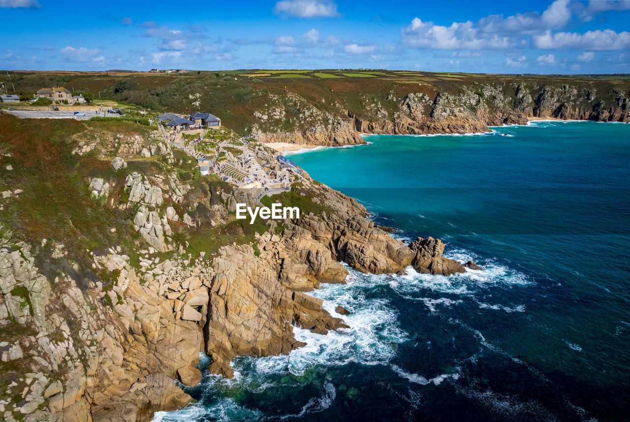 The minack and porthcurno
