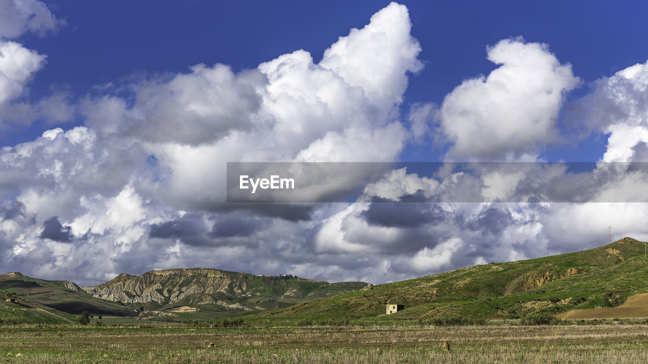 Panoramic view of landscape against sky