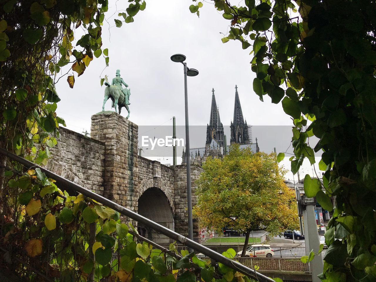 CATHEDRAL AGAINST SKY