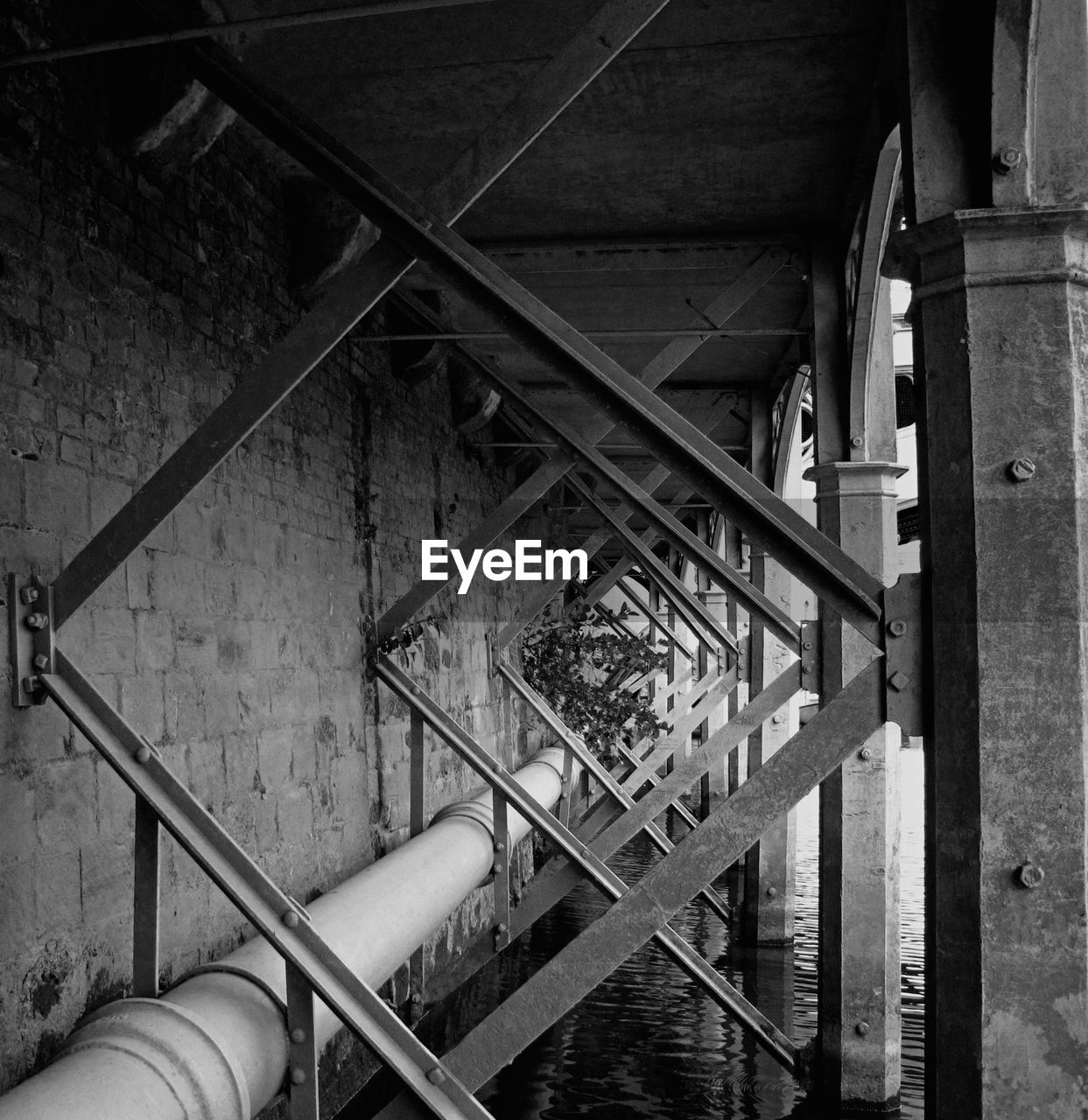 STAIRCASE IN WAREHOUSE