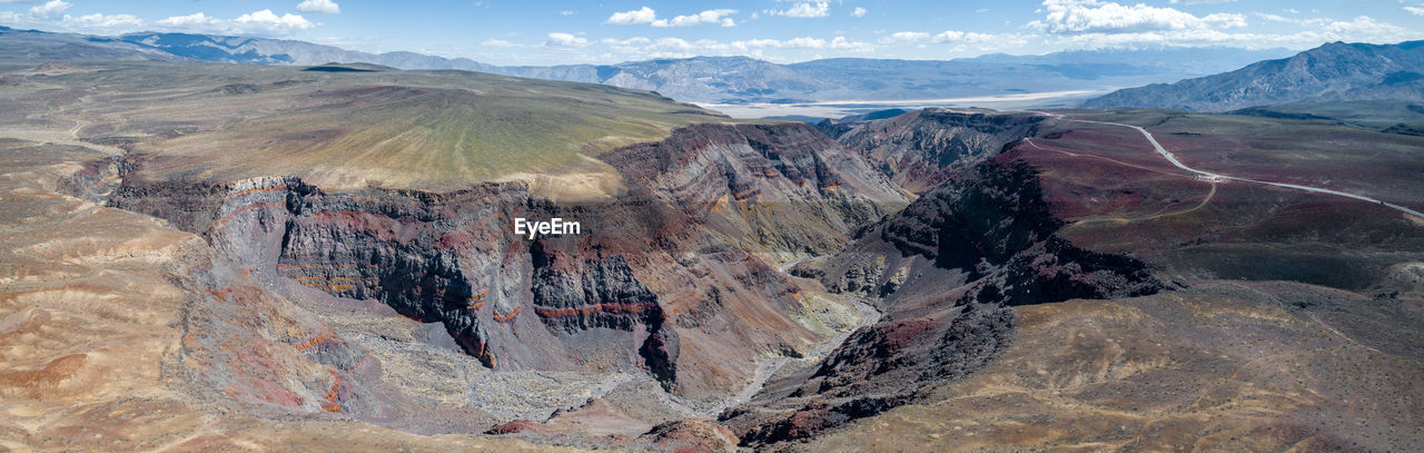 Father crowley overlook in death valley, california.