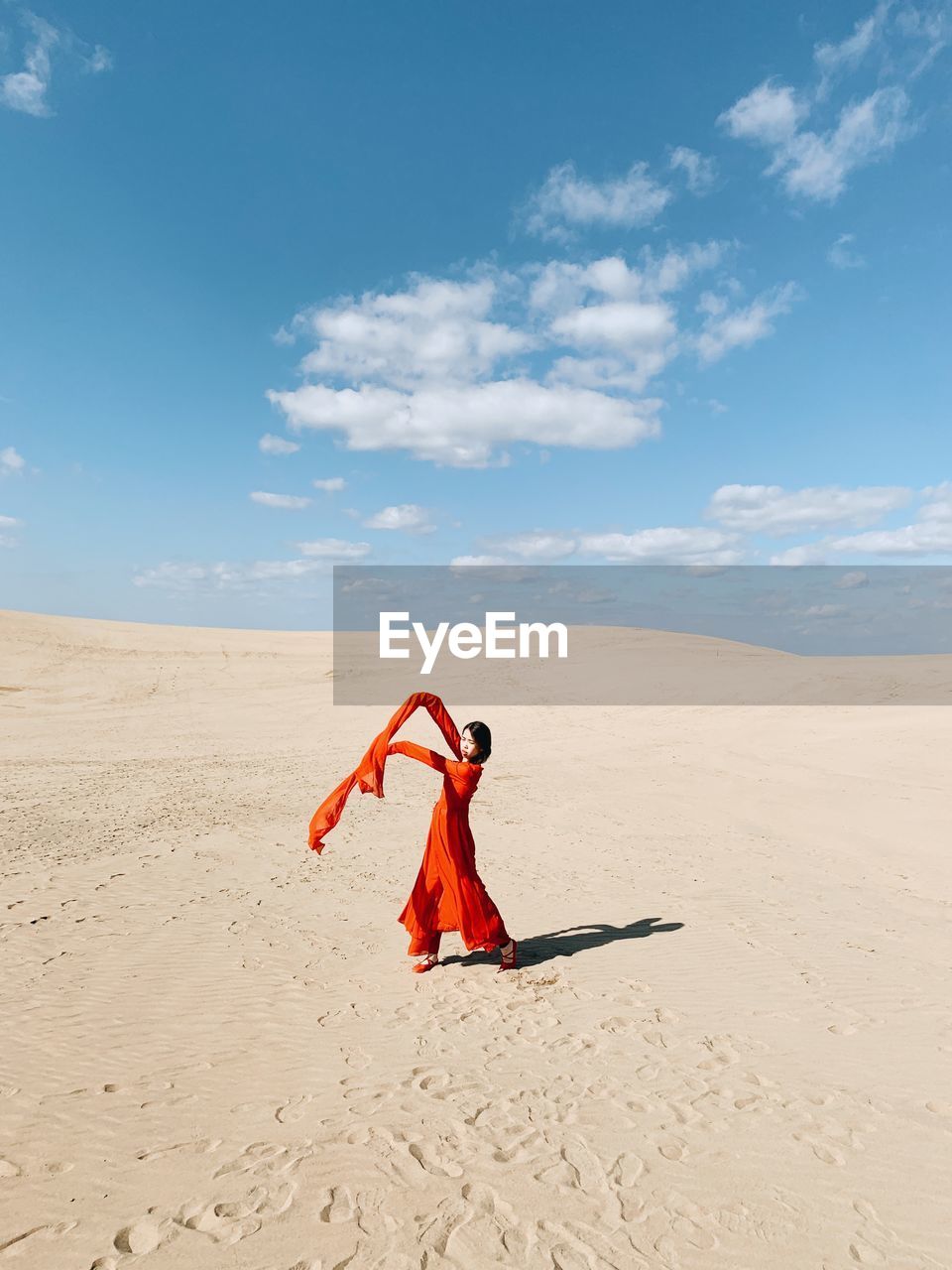 WOMAN ON BEACH