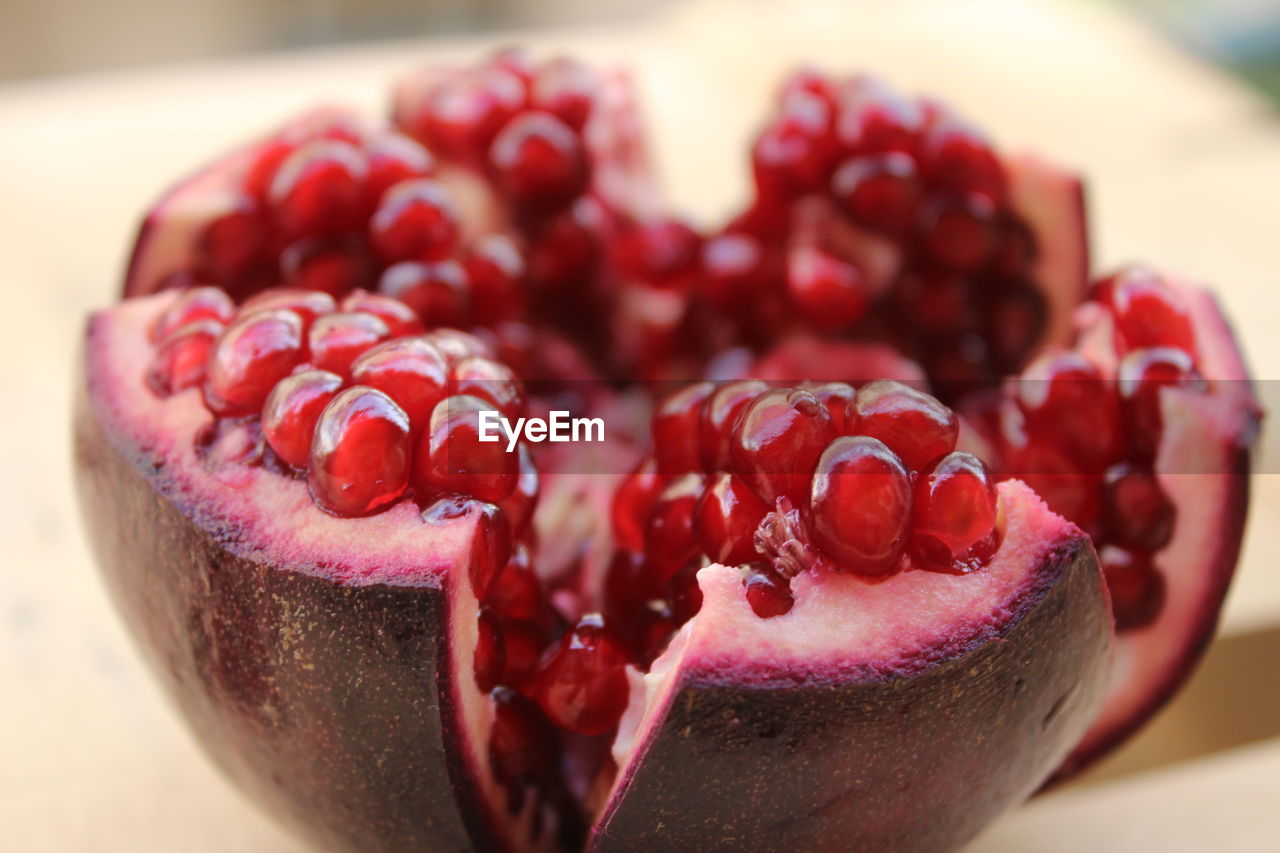 Close-up of pomegranate