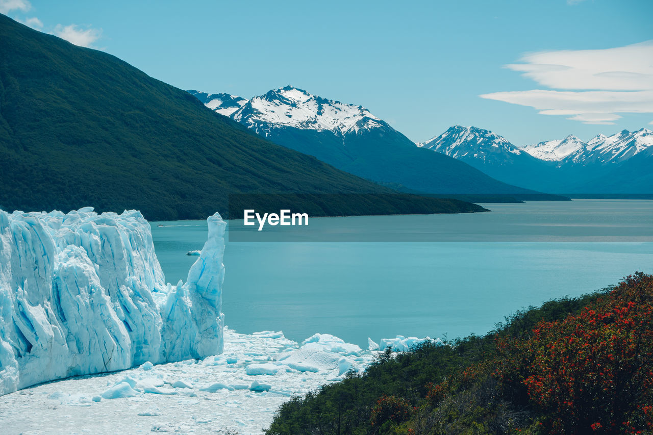 Perito moreno glacier in patagonia argentina