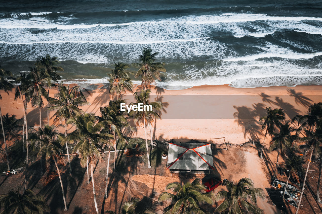 Scenic view of beach