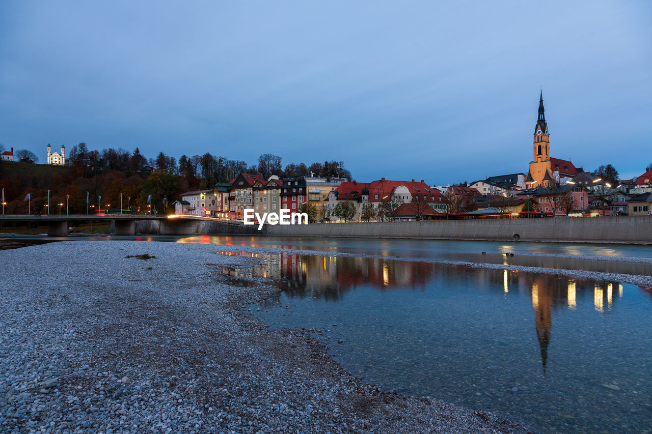 Cityscape bad tölz, bavaria, germany