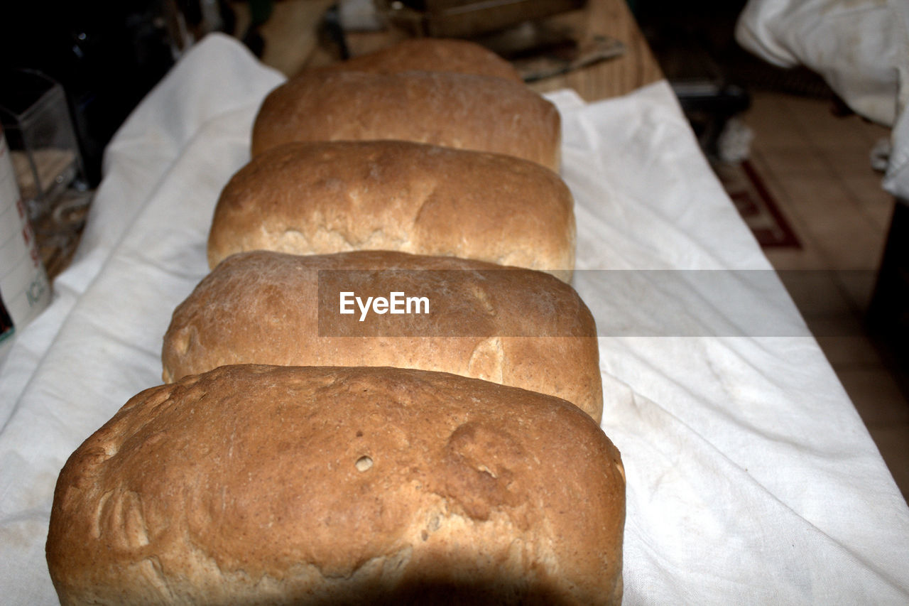 Close-up of food on table