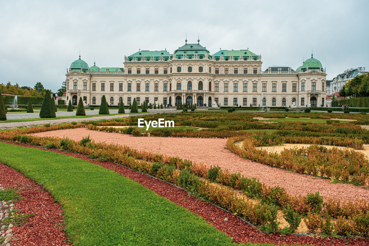 Vienna, austria, september 27 2022 the belvedere is a historic building complex in vienna.