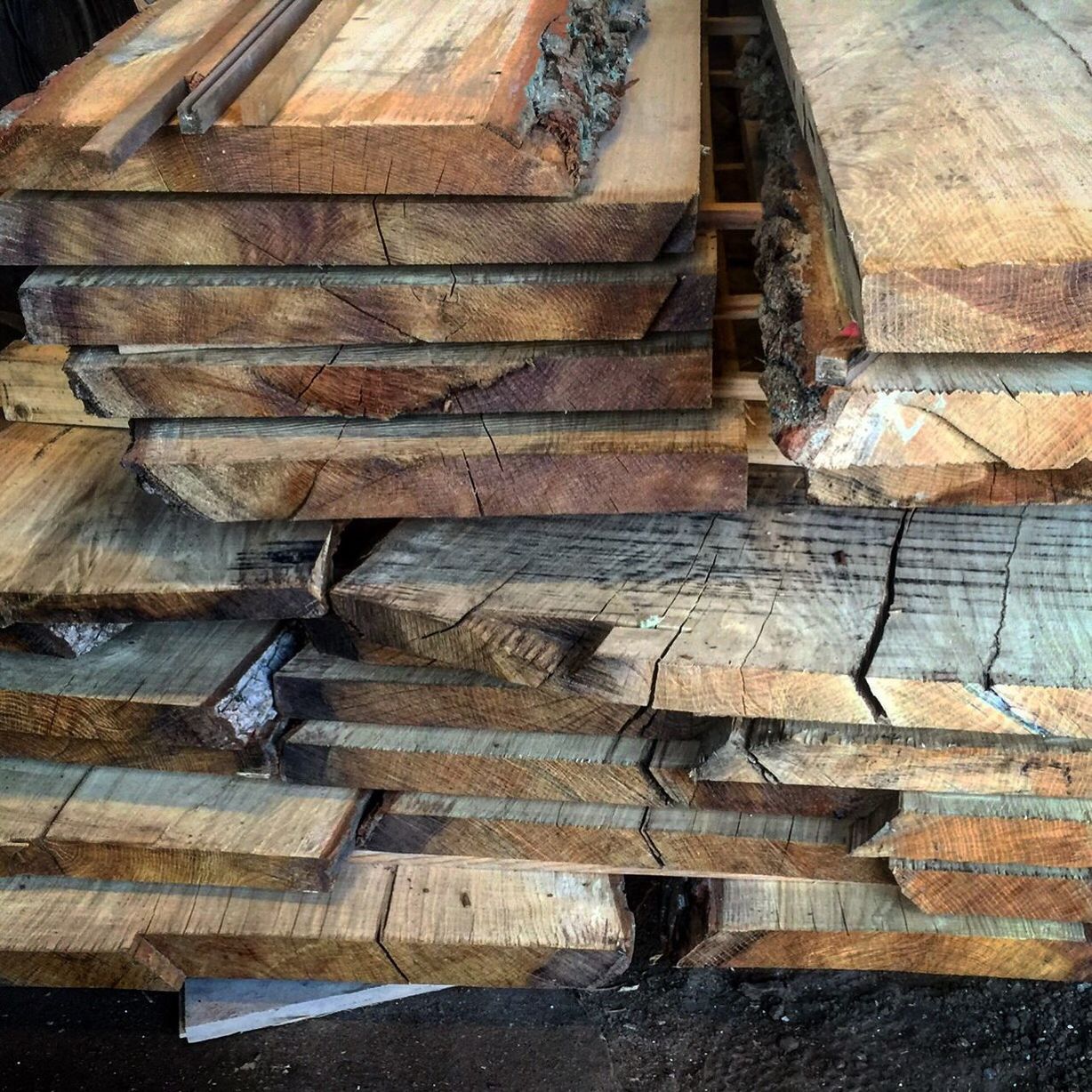 STACK OF FIREWOOD