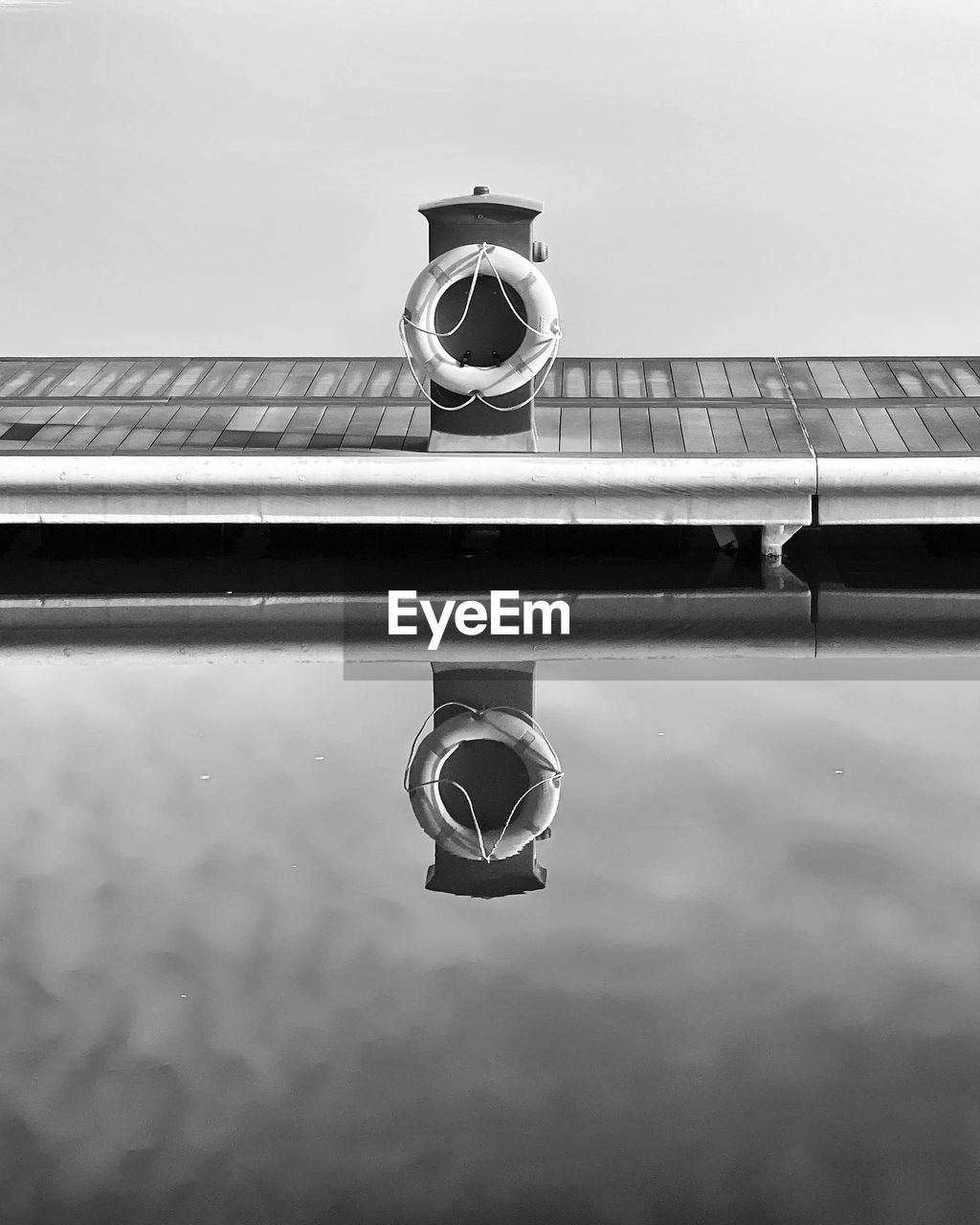 Pier reflection