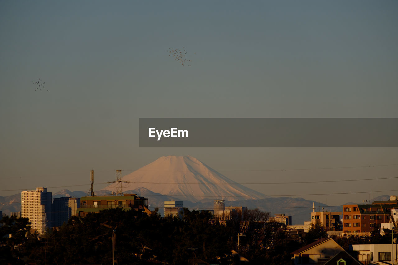 Scenic view of mountain against sky