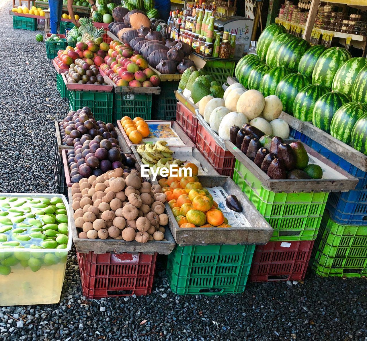 VEGETABLES FOR SALE IN MARKET