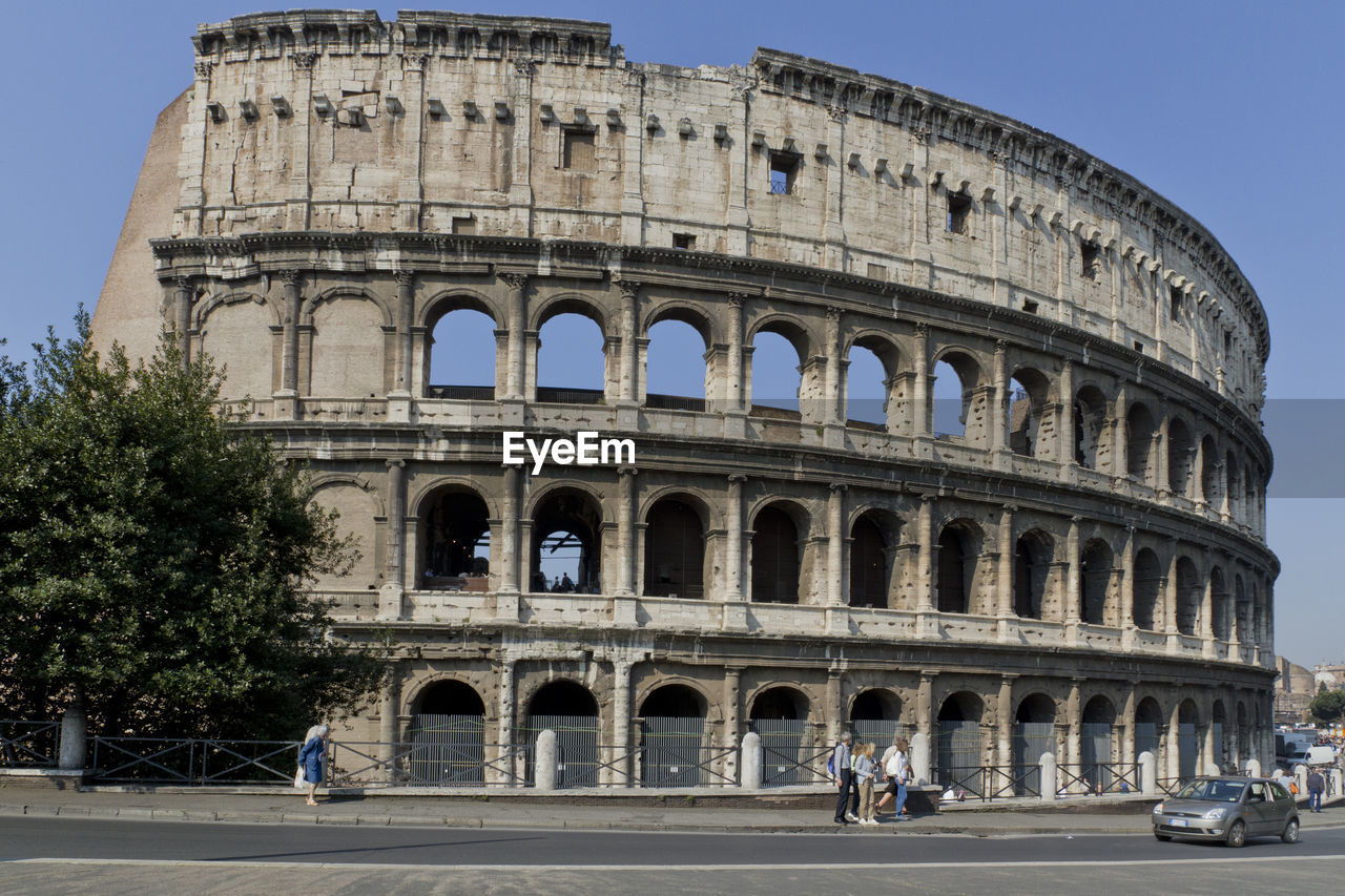 Coliseum against sky