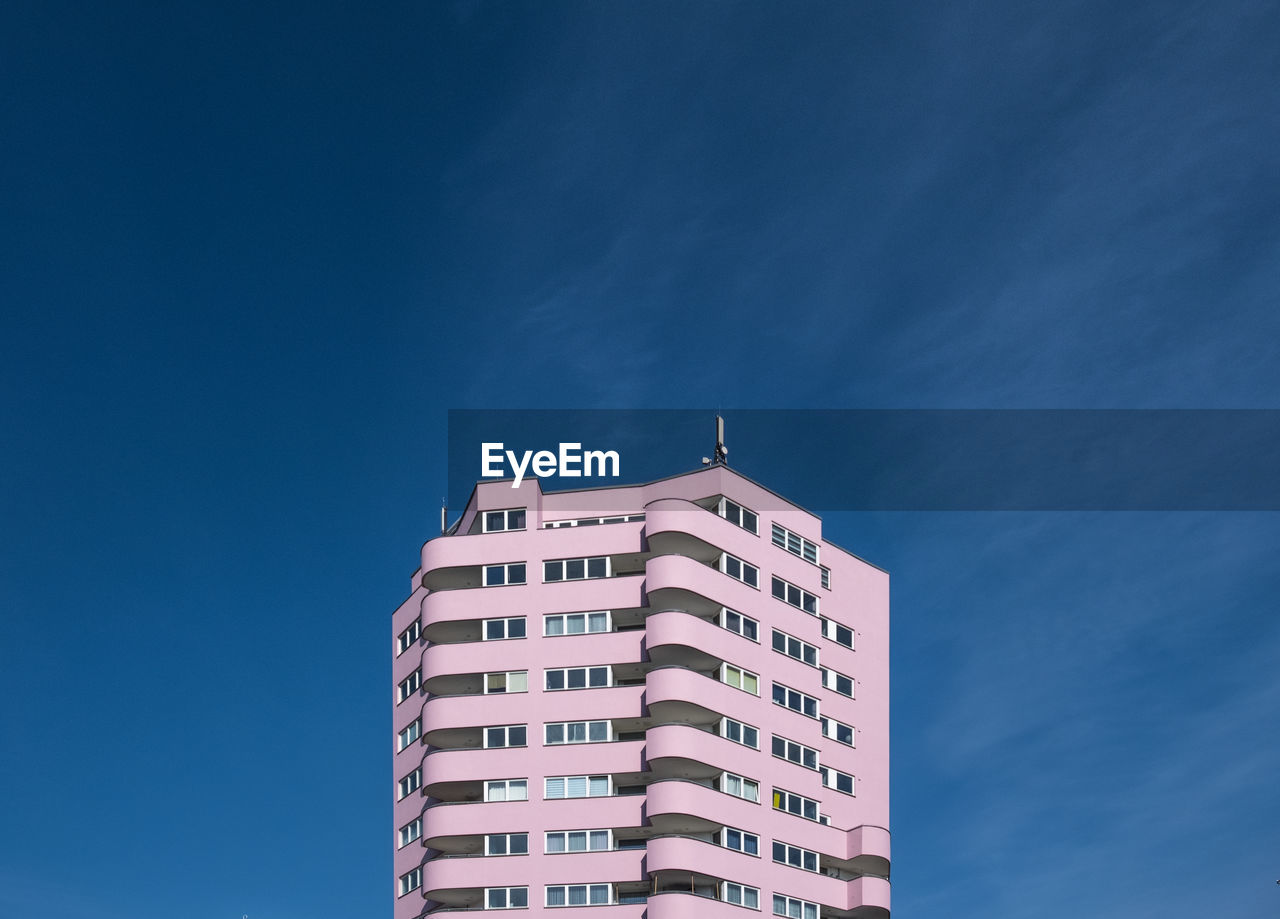 Low angle view of building against sky