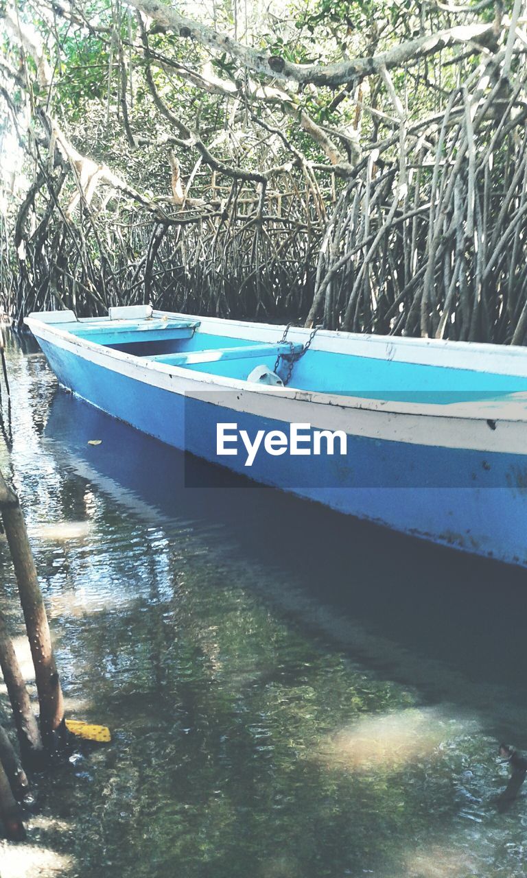 Boats in calm sea