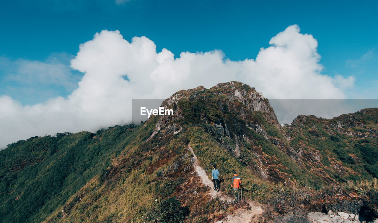 Panoramic view of landscape against sky