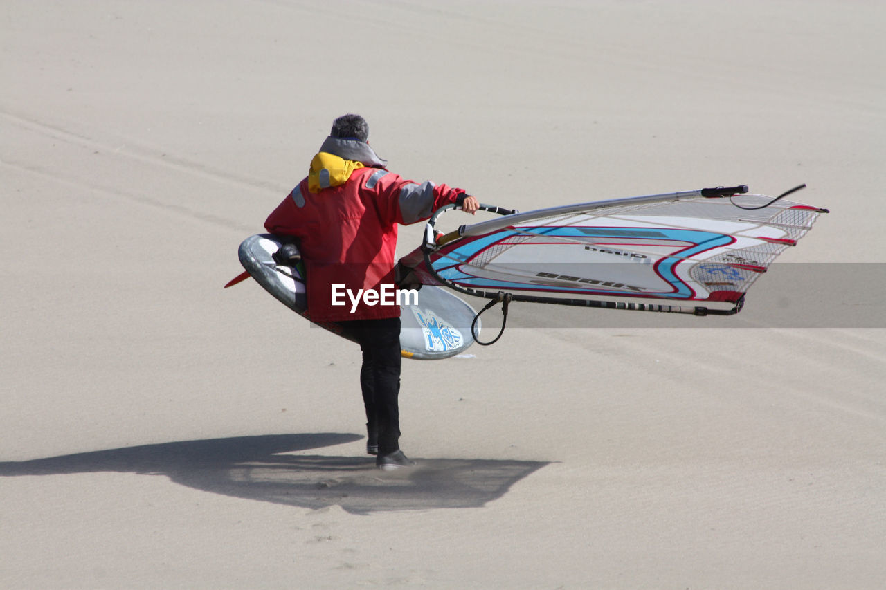 MAN ON THE BEACH