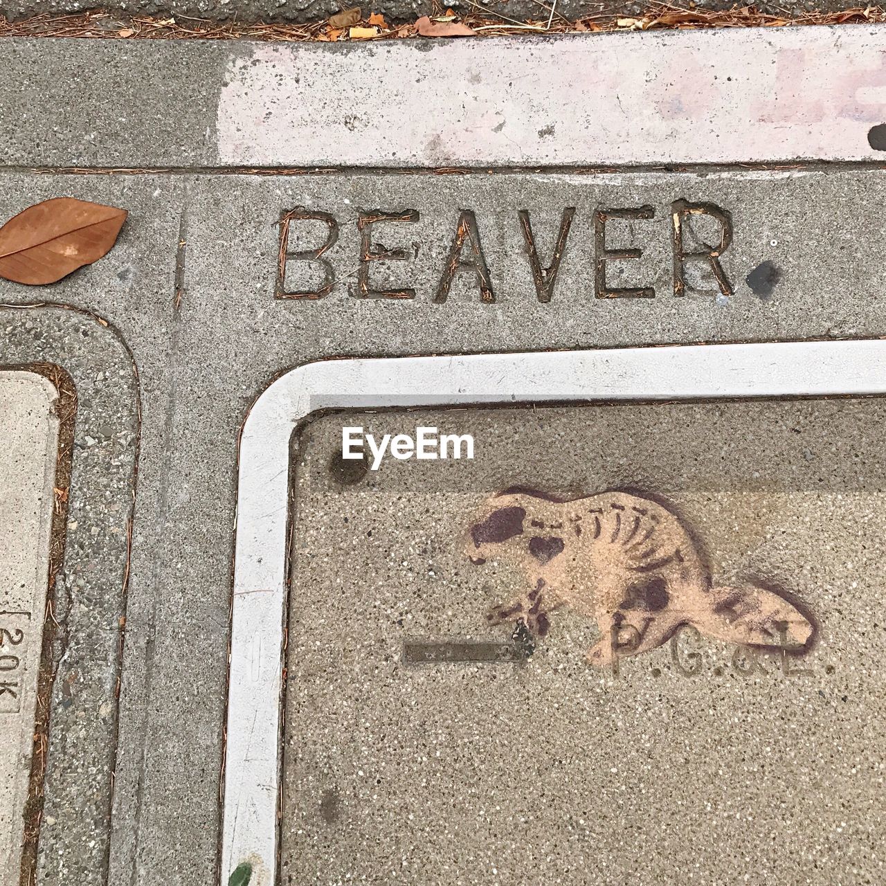 HIGH ANGLE PORTRAIT OF TEXT ON STREET