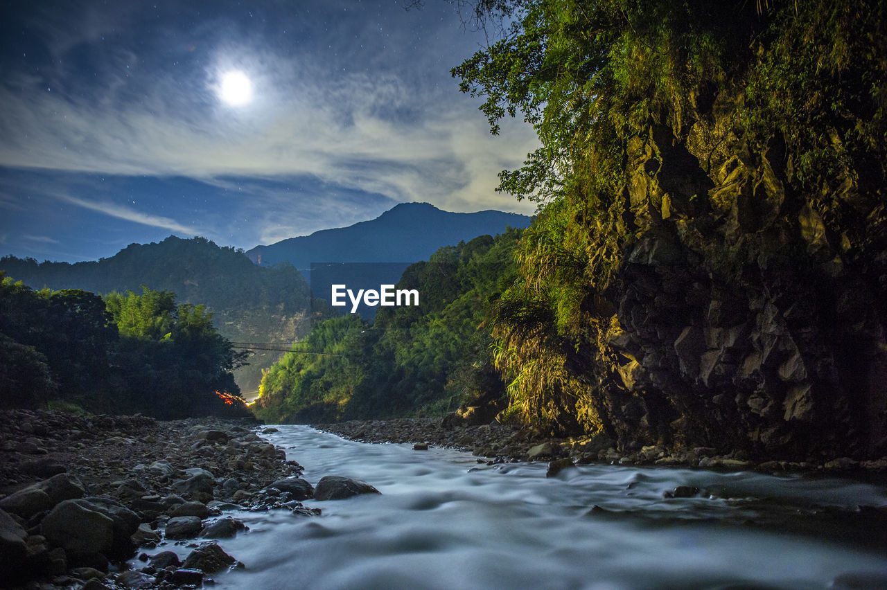 SCENIC VIEW OF RIVER AGAINST SKY