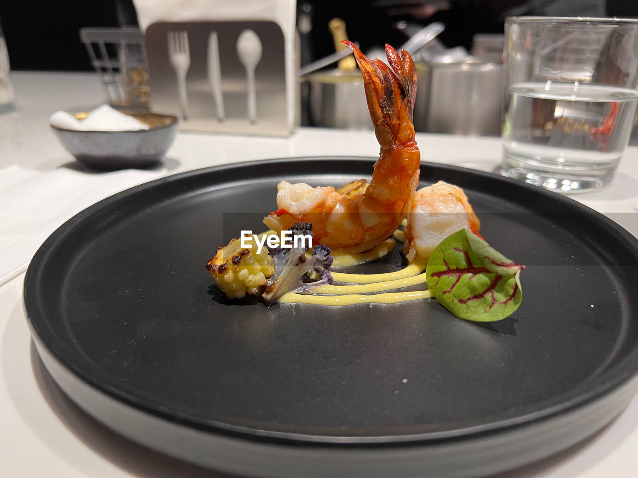 Close-up of food in plate