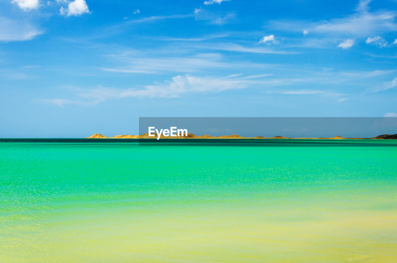 Scenic view of beach