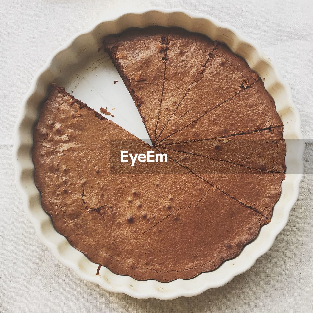 Close-up of cake on table