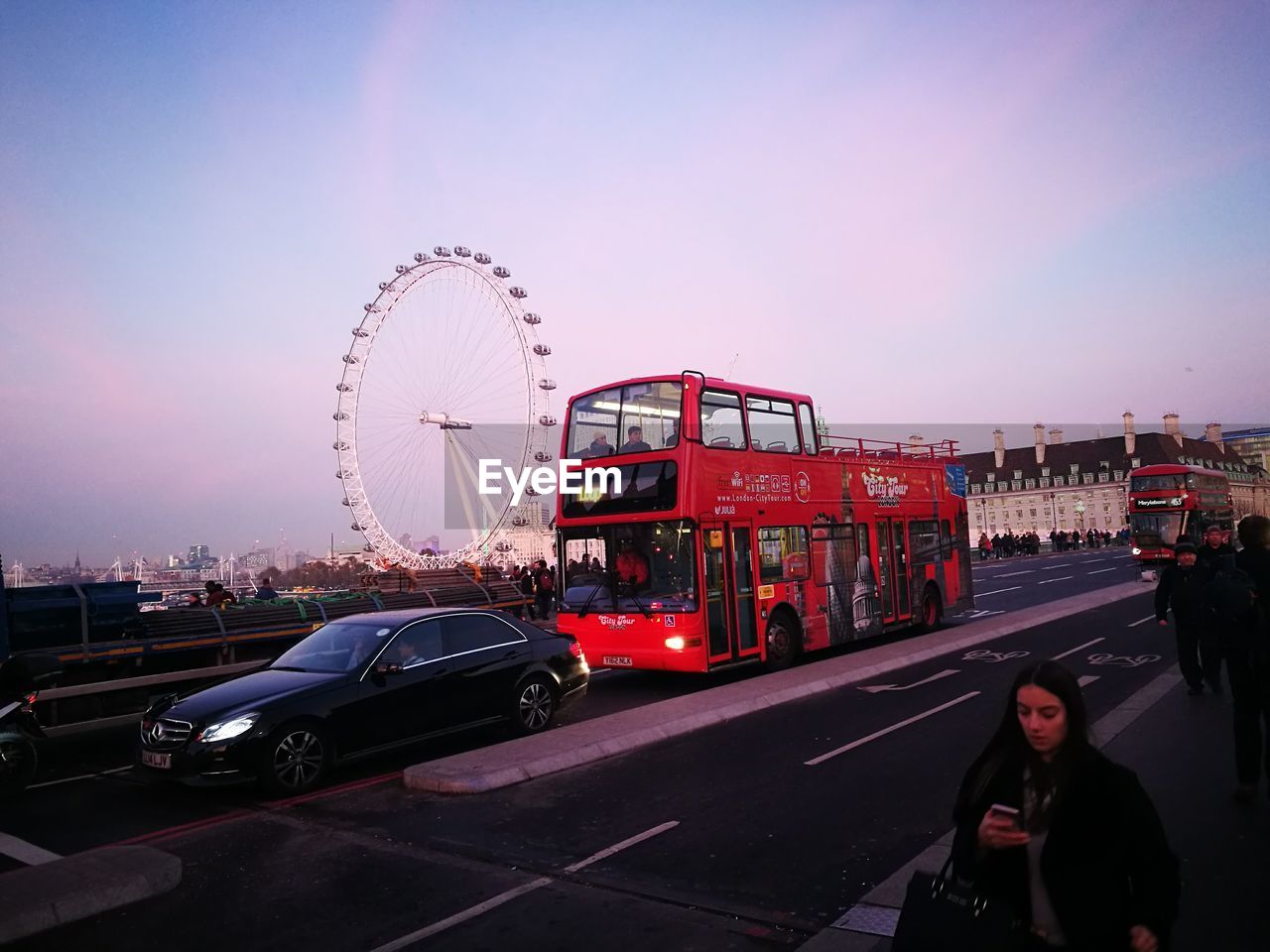 VIEW OF FERRIS WHEEL AGAINST SKY