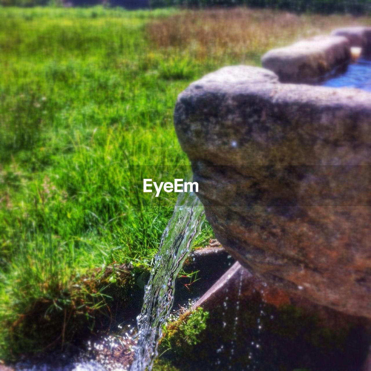 Waterfall in park