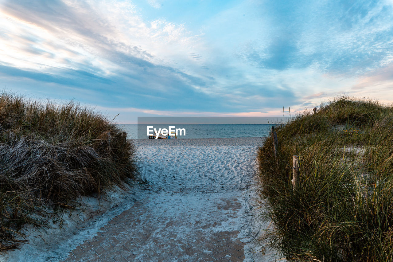 PANORAMIC VIEW OF SEA AGAINST SKY