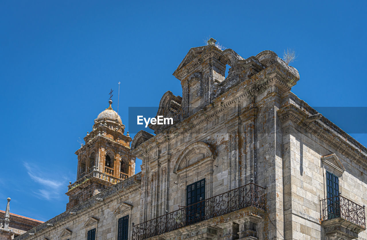 Monastery of san salvador in the town of celanova, ourense, spain