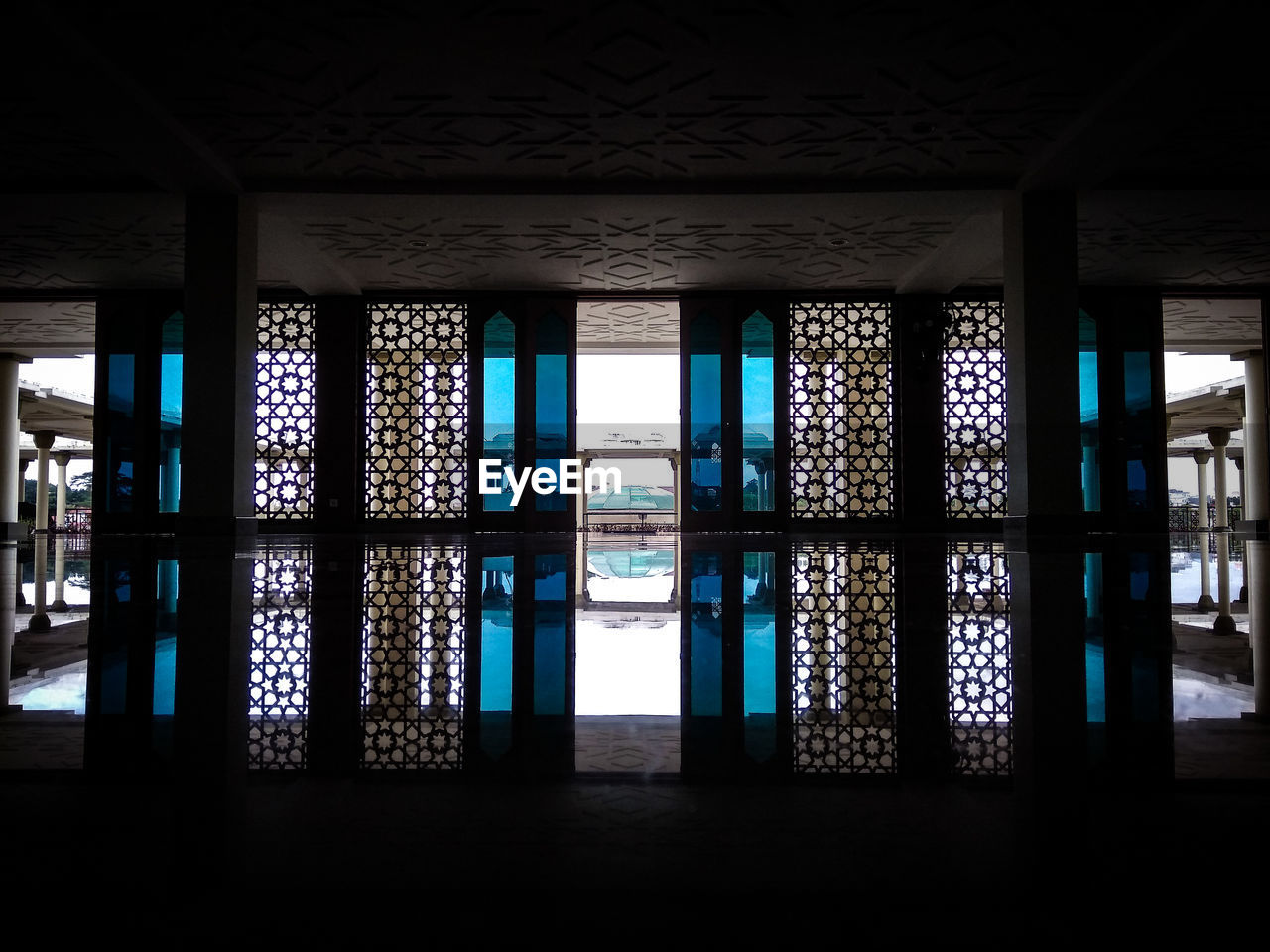 VIEW OF WINDOW IN TEMPLE