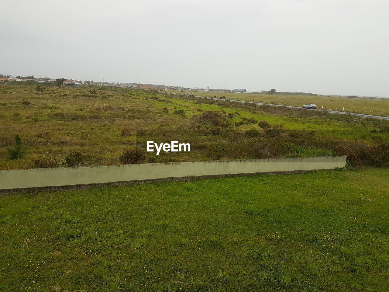 SCENIC VIEW OF GREEN LANDSCAPE AGAINST CLEAR SKY