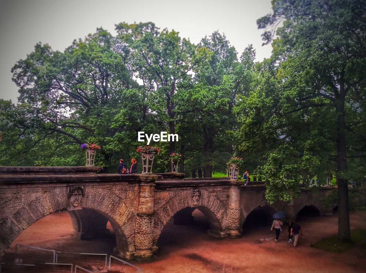 VIEW OF BRIDGE OVER RIVER