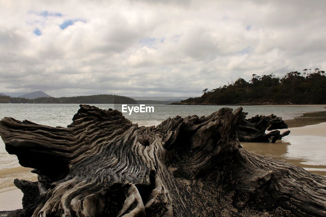 Panoramic view of sea against sky