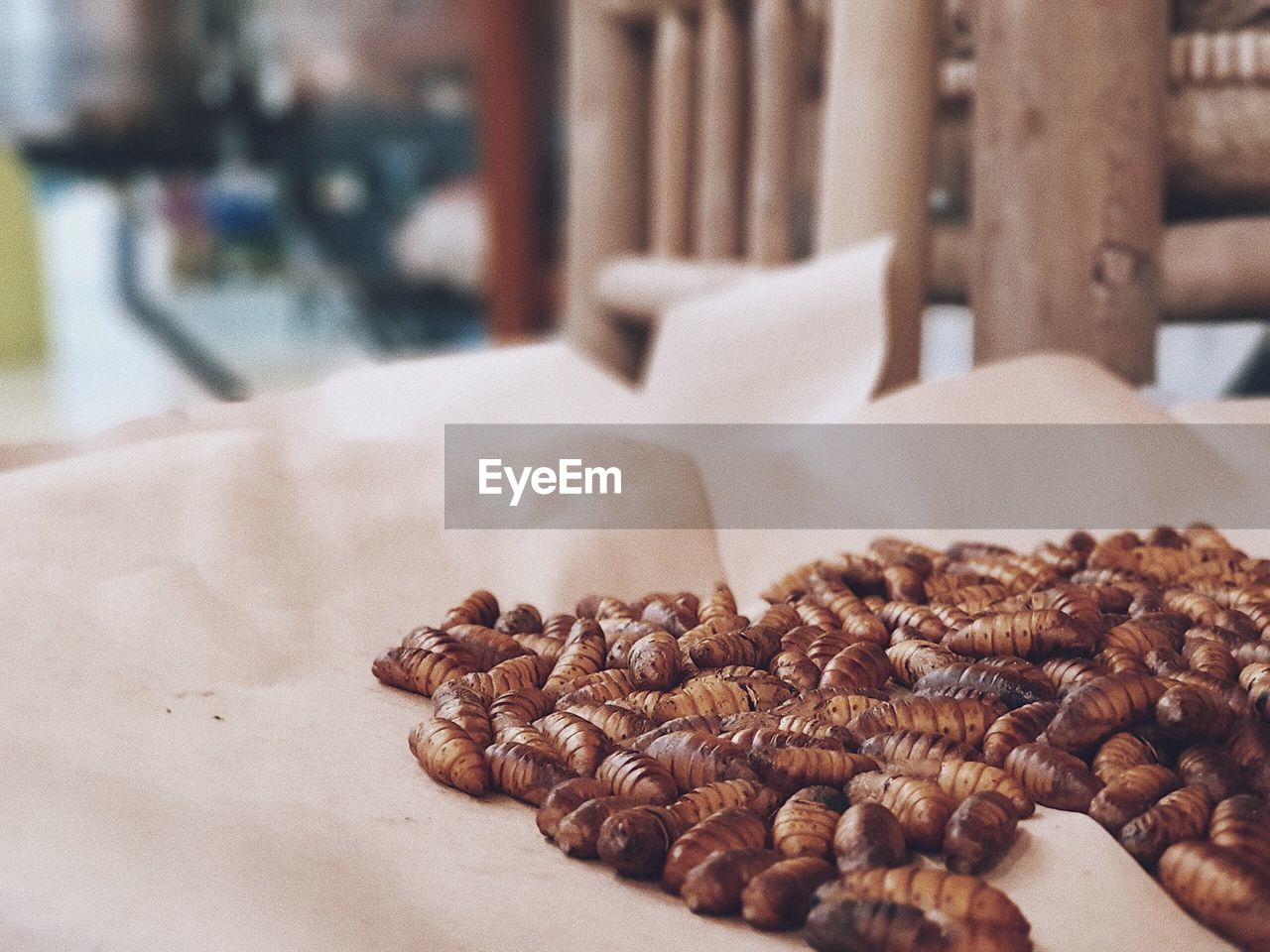 CLOSE-UP OF COFFEE BEANS