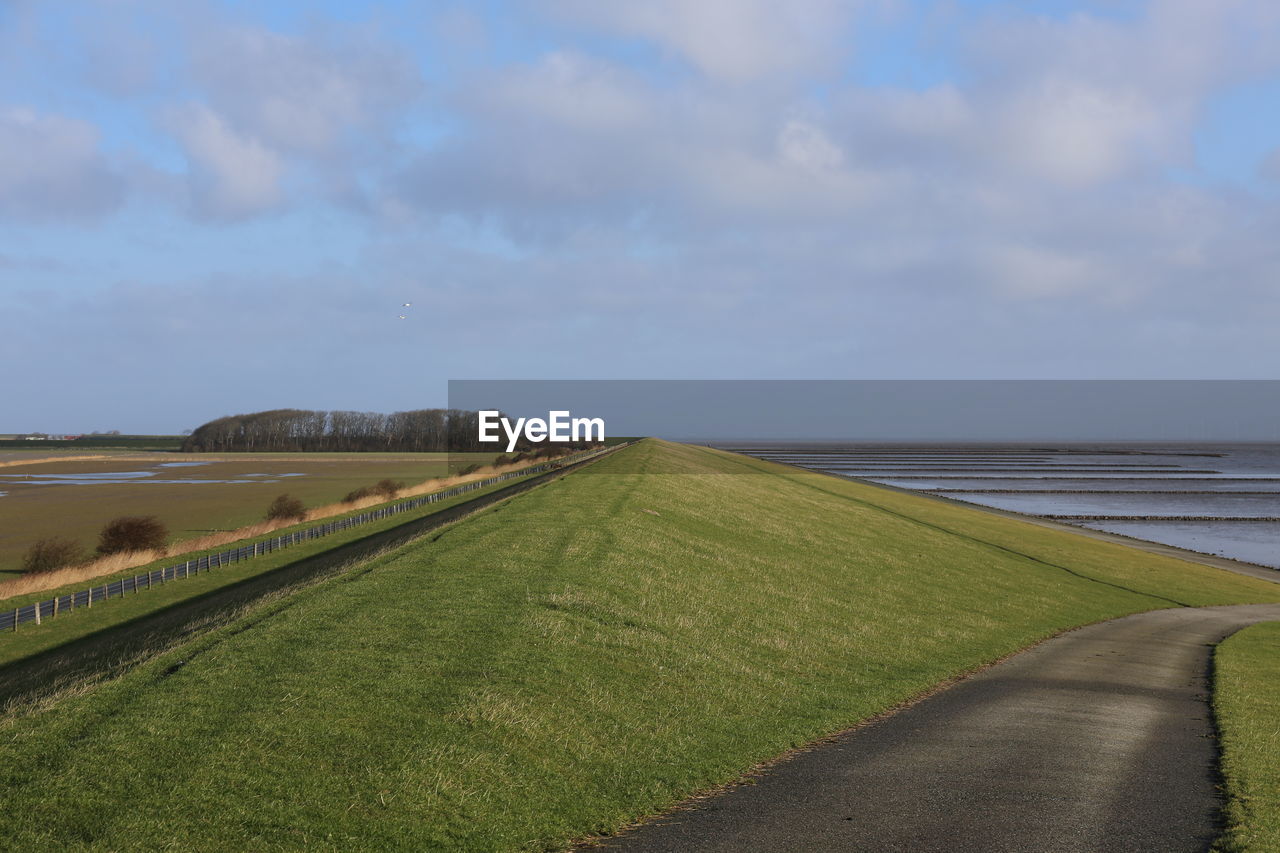 SCENIC VIEW OF ROAD AGAINST SKY