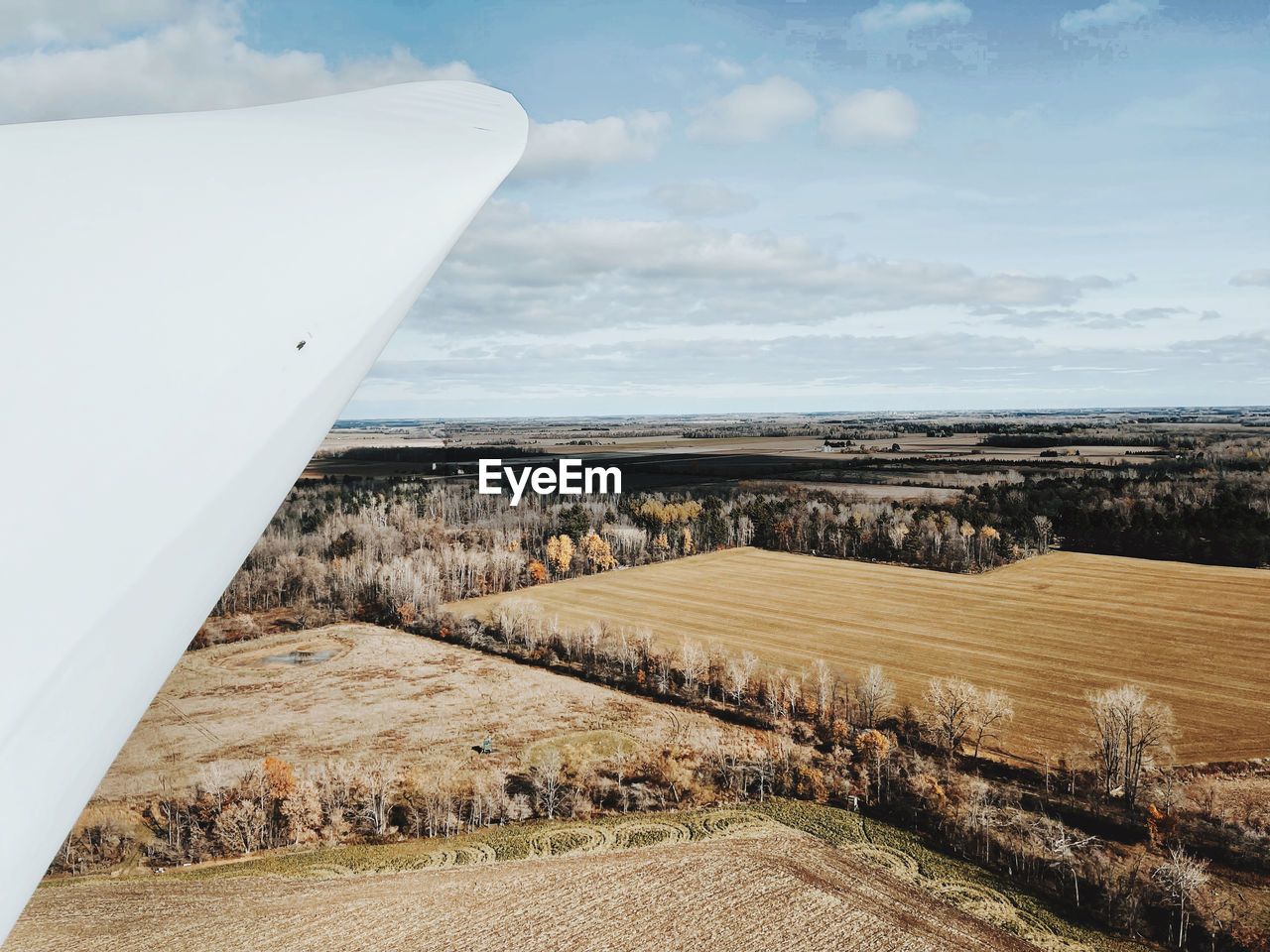 Blade view of wind turbine 